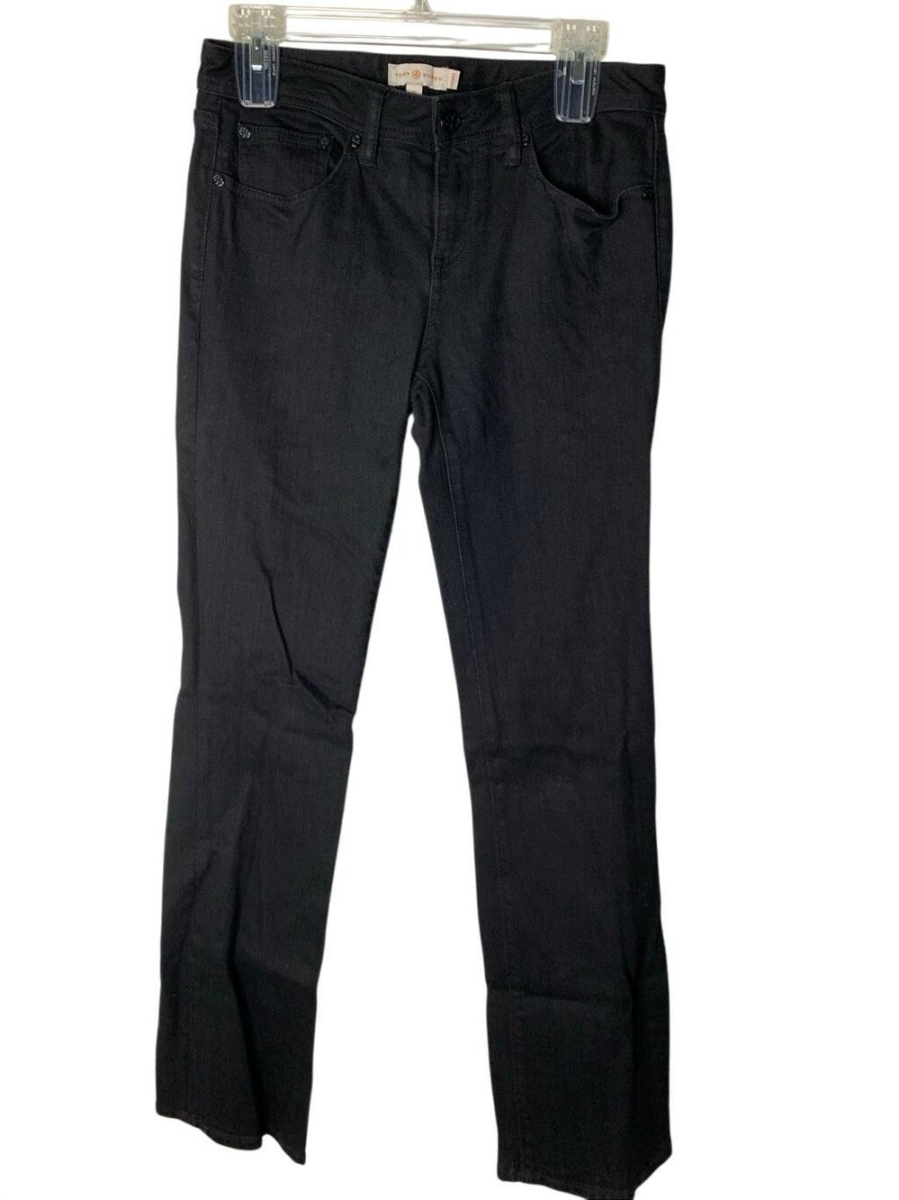 Tory Burch Classic Tory Boot jeans women's size 27